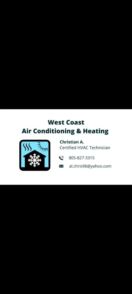 Slide of West Coast Air Conditioning & Heating