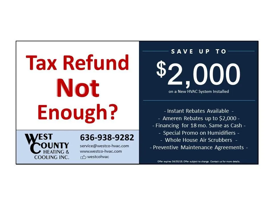 Slide of West County Heating & Cooling