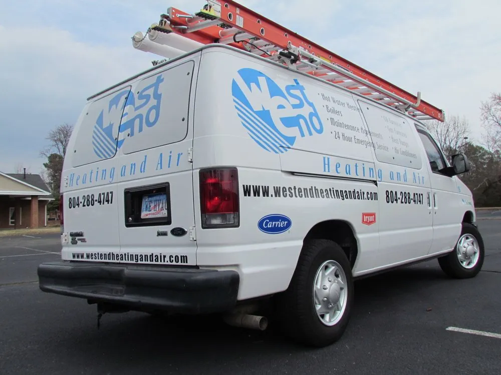 Professional air conditioning service in Henrico, VA by West End Heating and Air