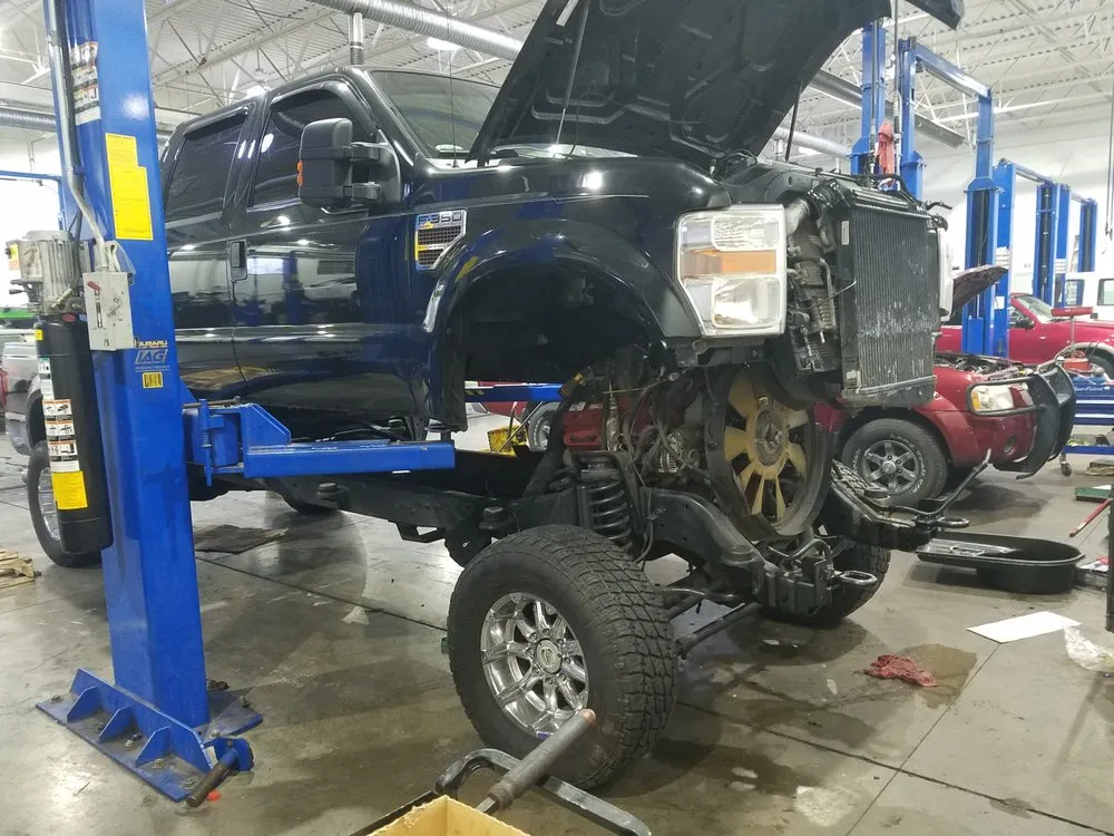 Slide of West Point Auto Repair