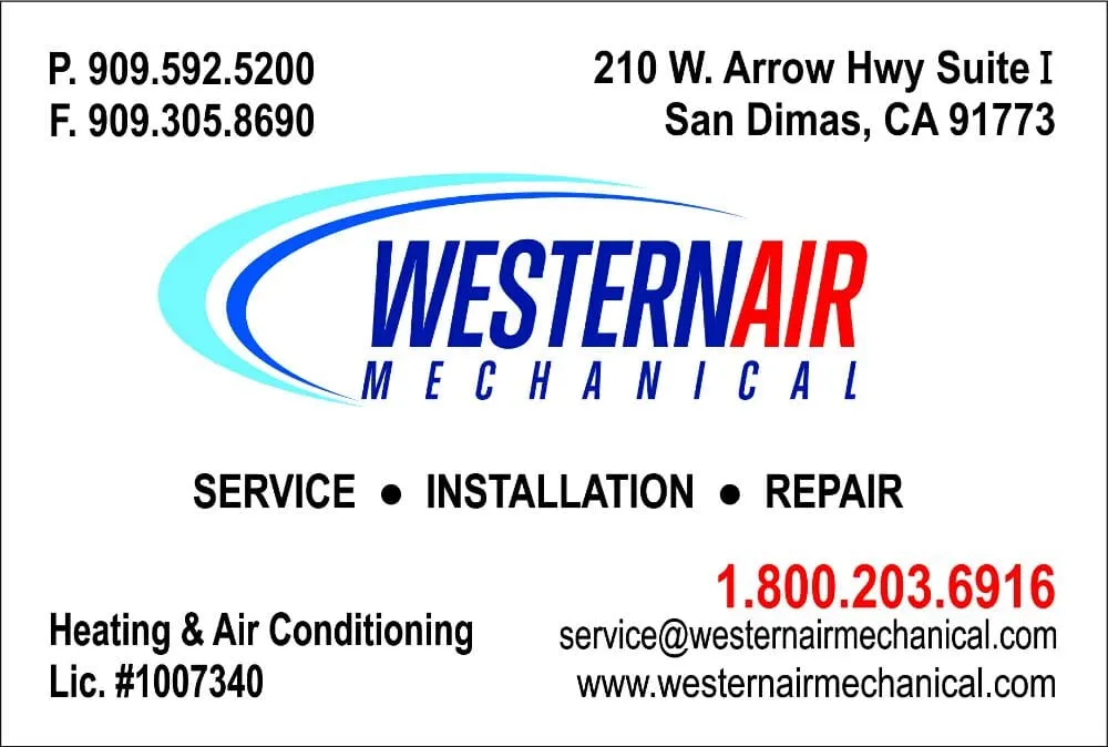 Slide of Western Air Mechanical