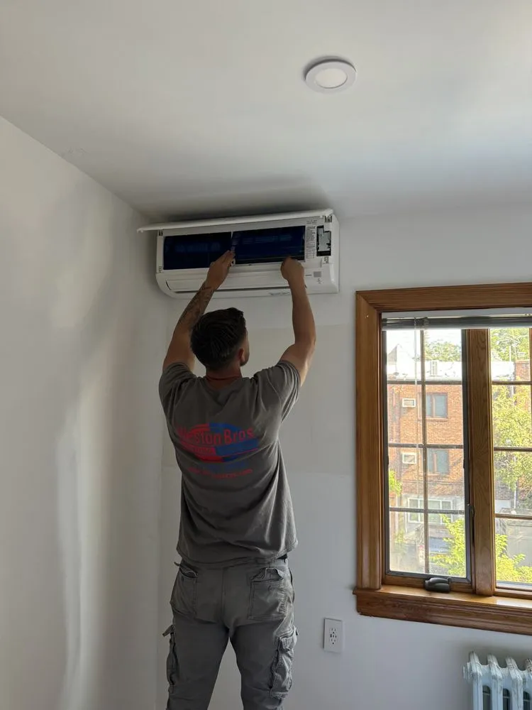 Slide of Weston Bros