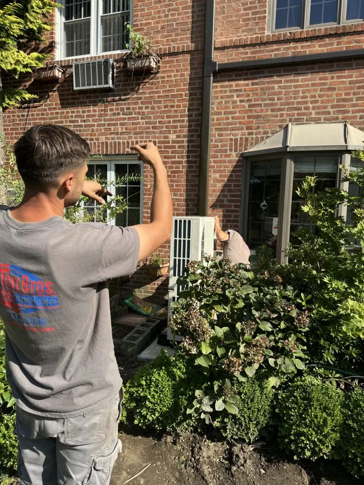 Slide of Weston Bros