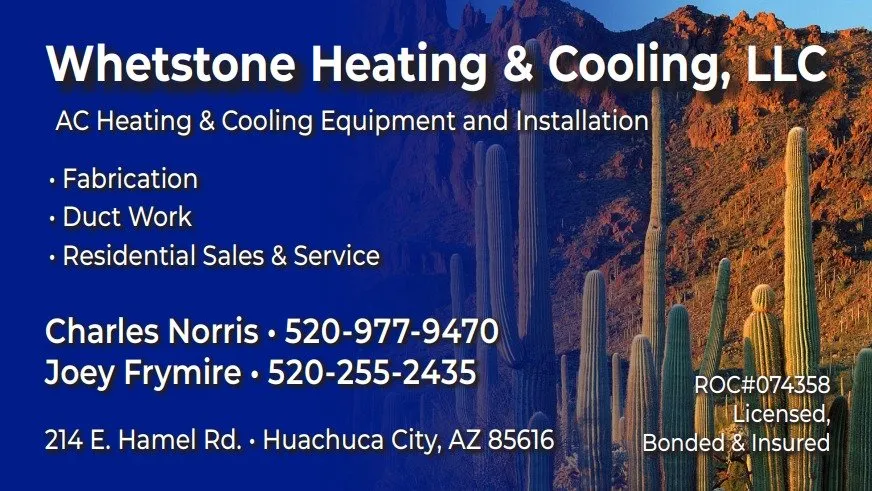 Slide of Whetstone Heating and Cooling