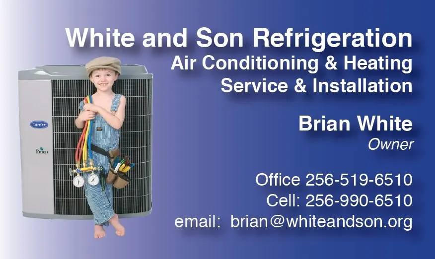 Slide of White and Son Refrigeration