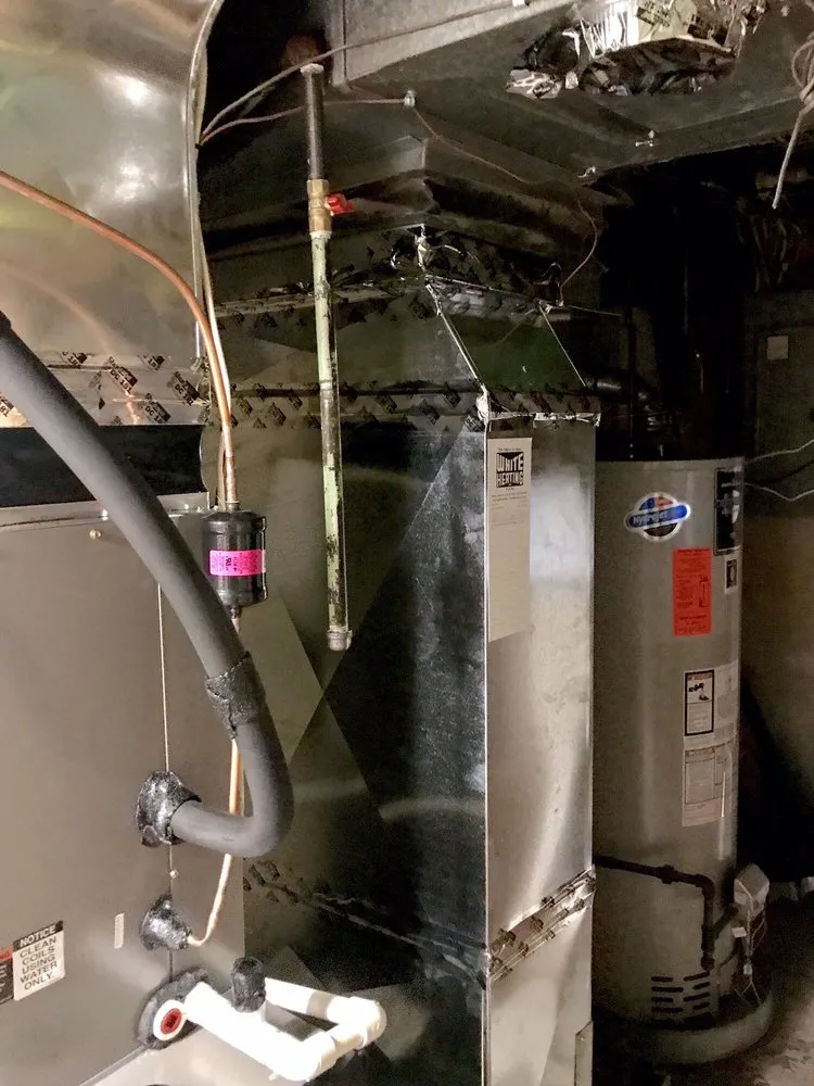 Slide of White Heating