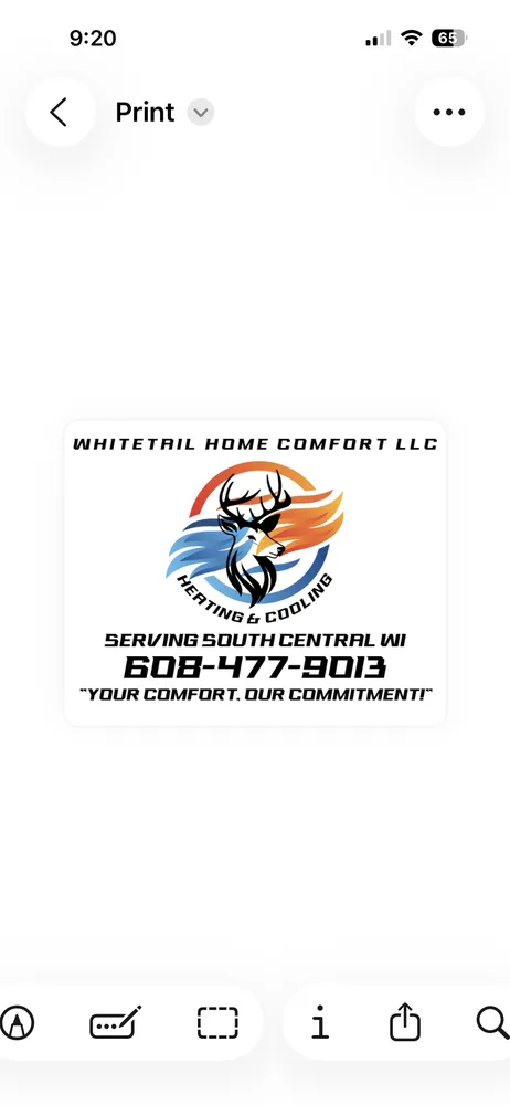 Slide of Whitetail Home Comfort