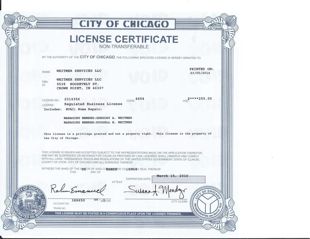 Slide of Whitmer Services Heating and Cooling