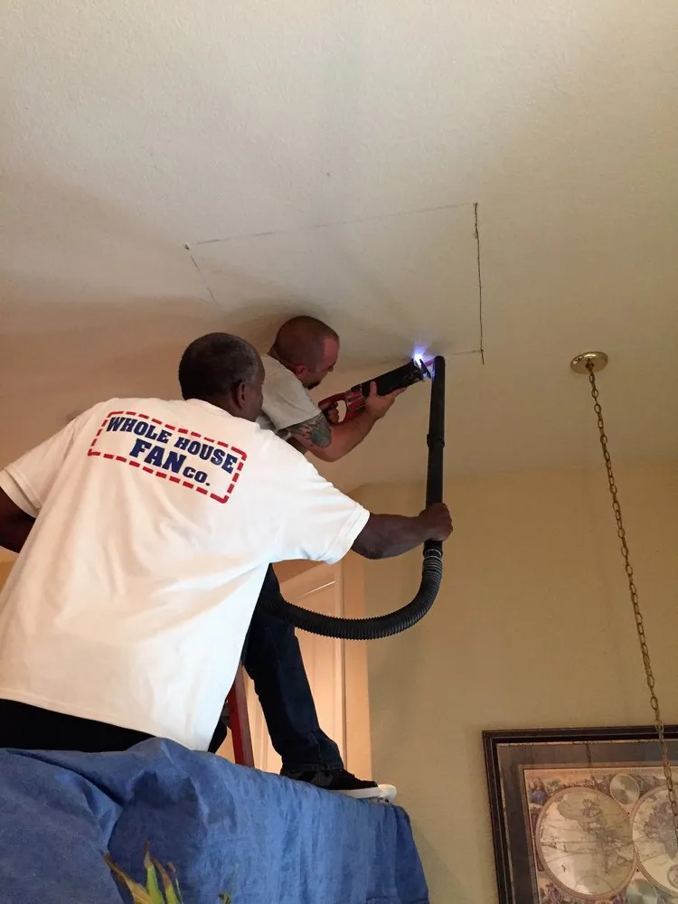 Slide of Whole House Fan Company