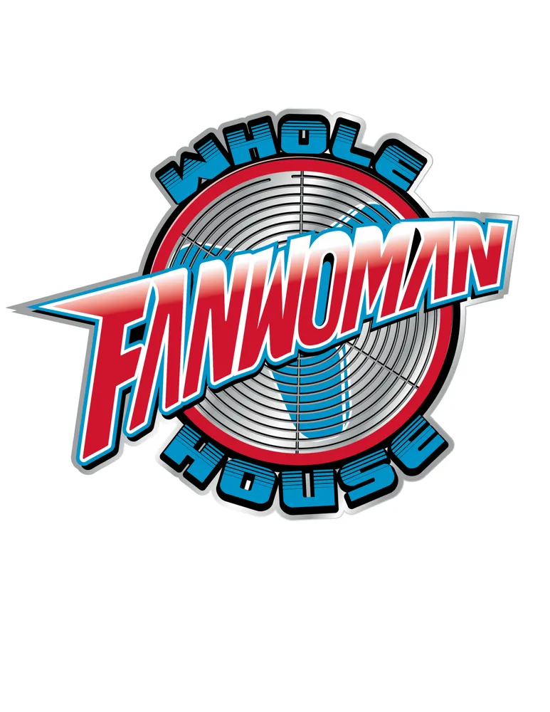 Slide of Whole House Fan Girl