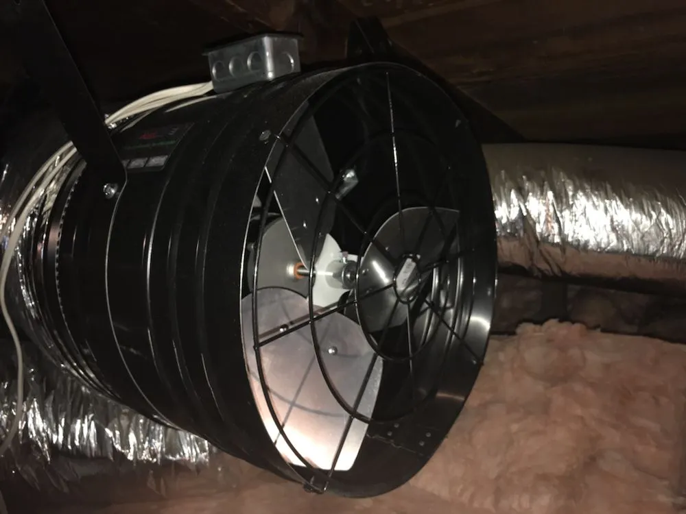 Slide of Whole House Fan Installers