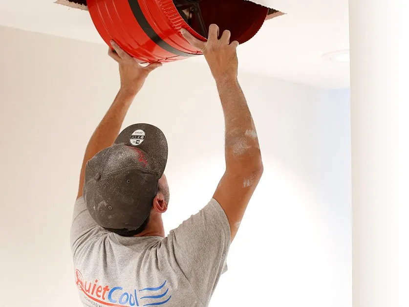 Slide of Whole House Fan Installers