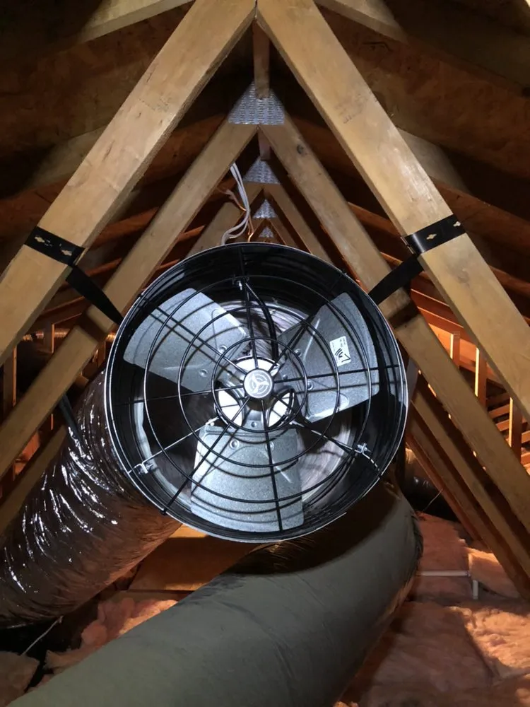 Slide of Whole House Fan Installers