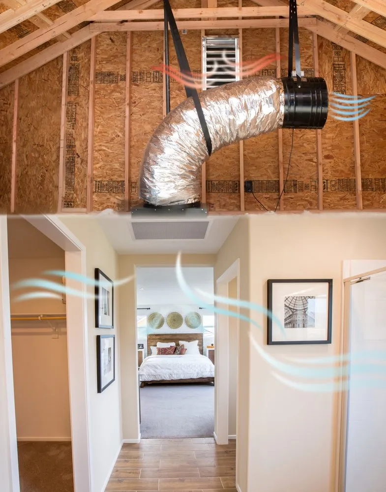 Slide of Whole House Fans Orange County