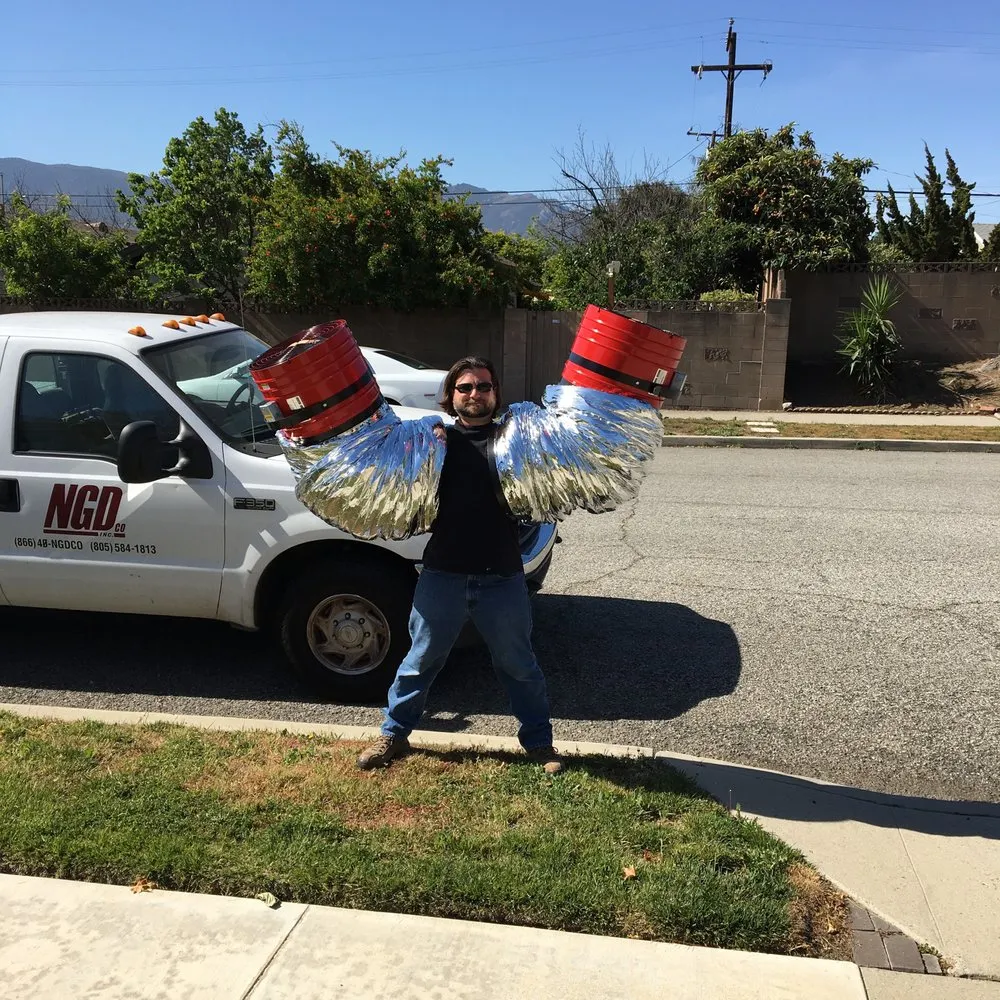 Slide of Wholehouse Fan Man