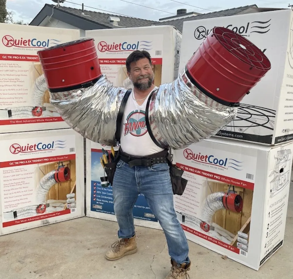 Slide of Wholehouse Fan Man