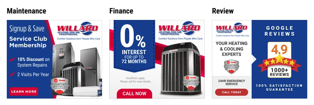 Slide of Willard Heating, Cooling, & Plumbing