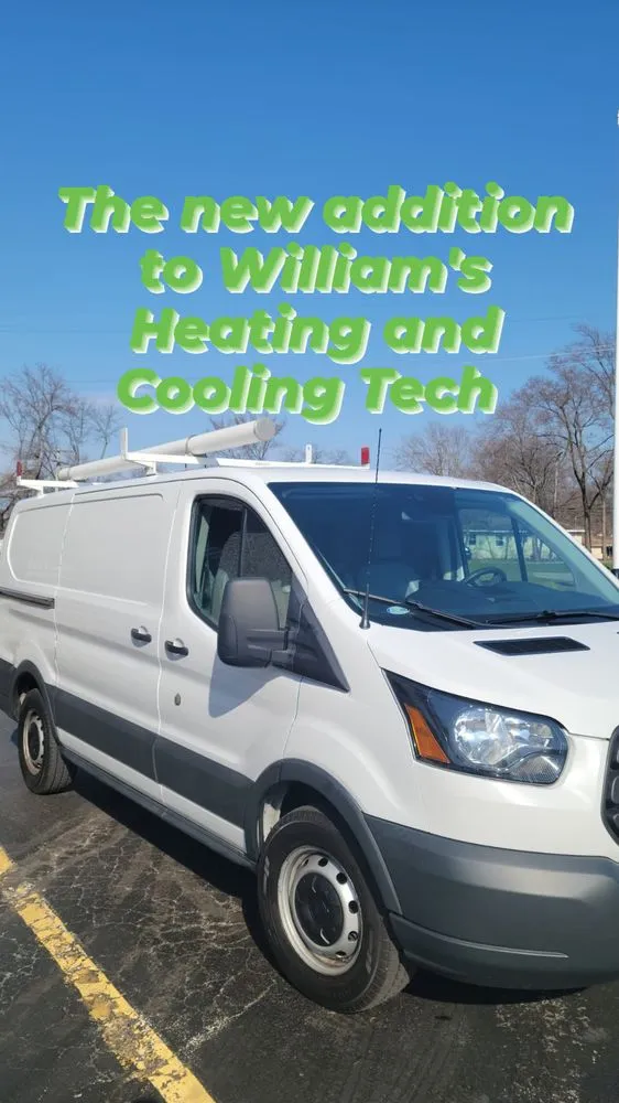 Slide of William's Heating & Cooling Tech