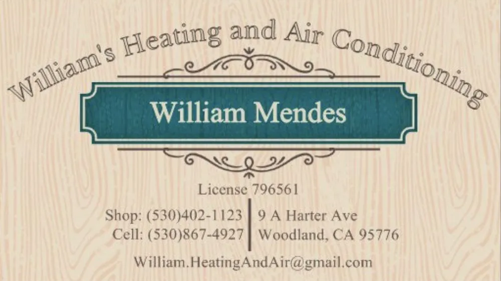 Slide of William's Heating and Air Conditioning