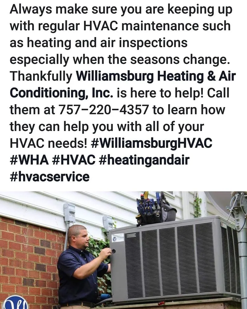 Emergency heating repair experts serving Toano, VA - Williamsburg Heating & Air Conditioning