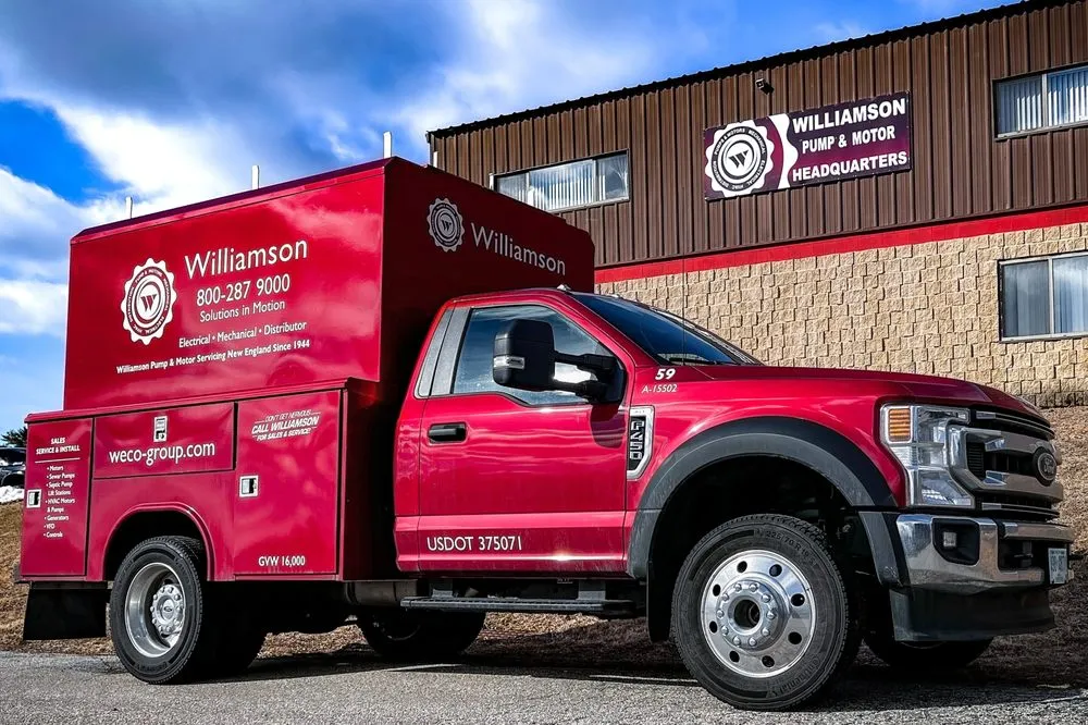 Slide of Williamson Pump & Motor