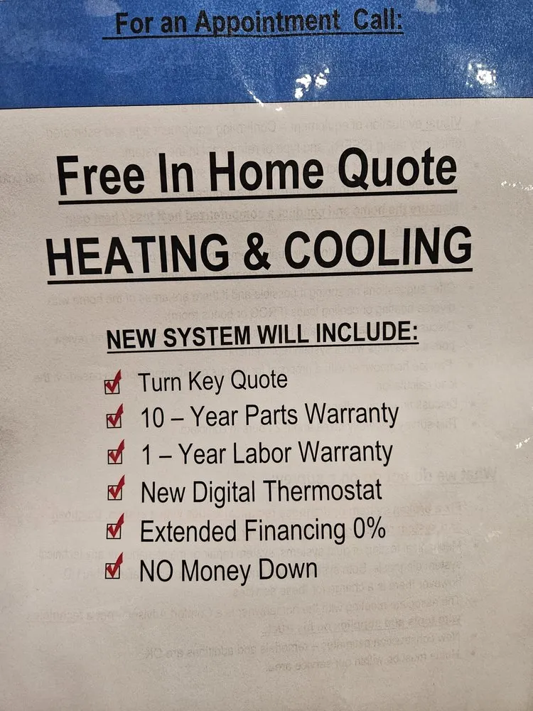 Slide of Wilmington HVAC Services