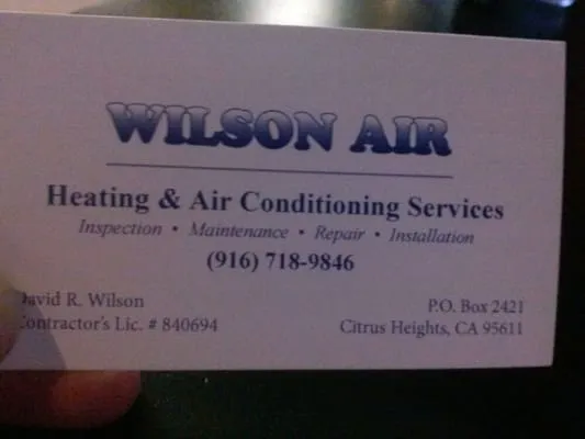 Wilson Heating and Air Logo