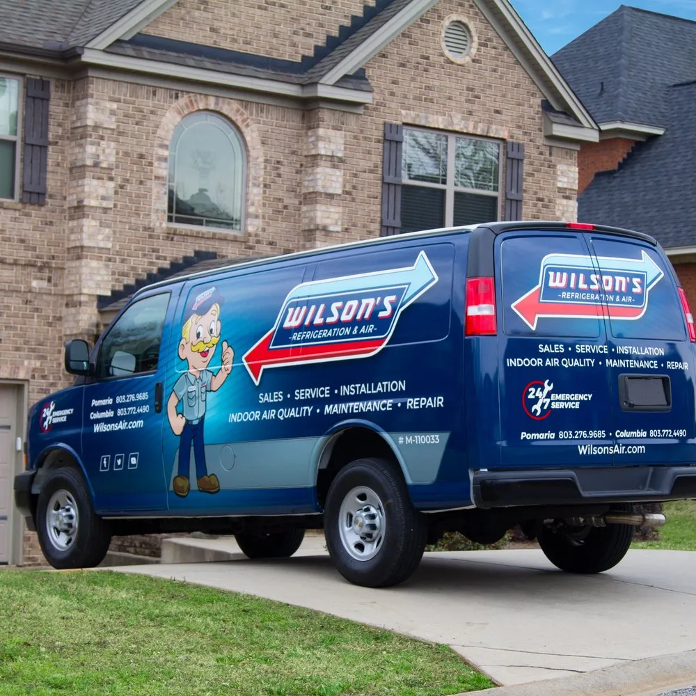 Slide of Wilson's Refrigeration & Air - Columbia