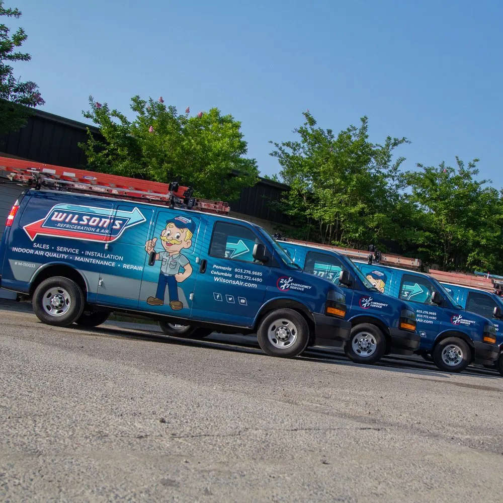 Slide of Wilson's Refrigeration & Air - Columbia