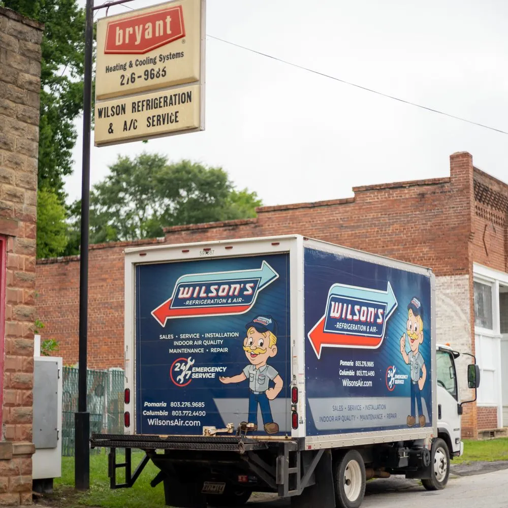 Slide of Wilson's Refrigeration & Air - Columbia