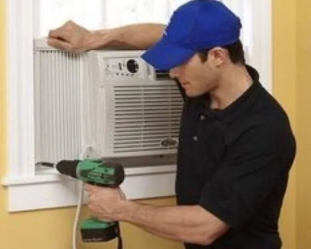 Slide of Window Air Conditioner Installation by SuperCoolNYC