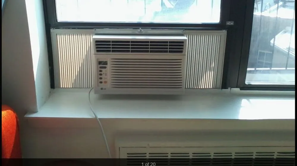 Slide of Window Air Conditioner Installation by SuperCoolNYC