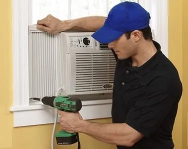 Slide of Window Air Conditioner Installation by SuperCoolNYC