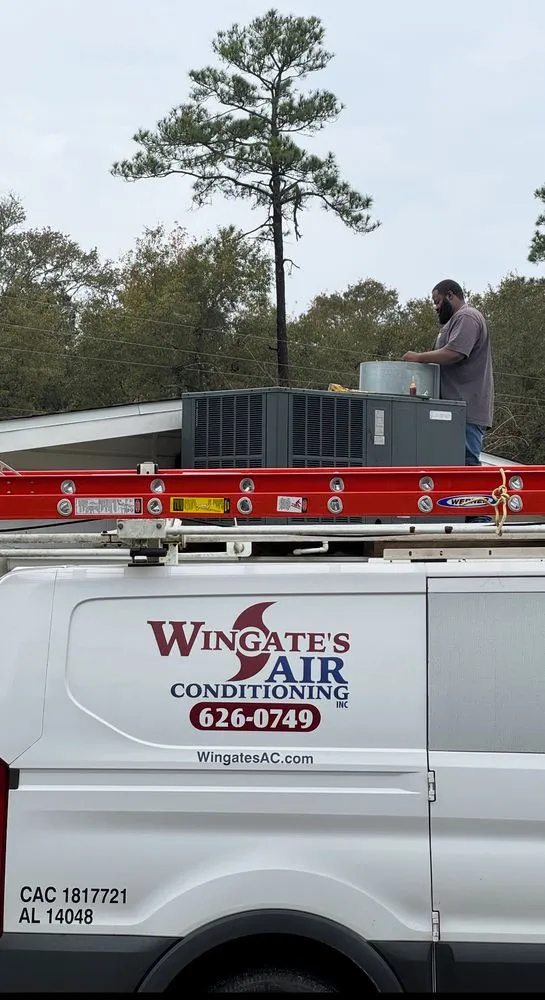 Slide of Wingate's Air Conditioning