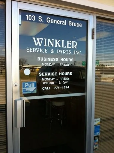 Slide of Winkler's Service & Parts, Inc