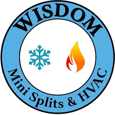 Wisdom Mini Splits & HVAC Logo