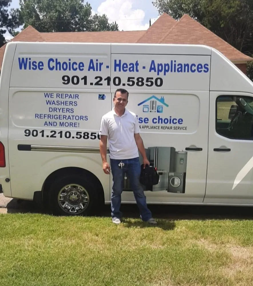 Slide of Wise Choice Air Heat And Appliances Repair Center