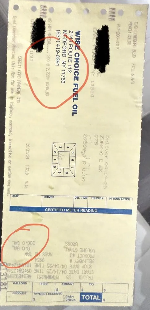 Slide of Wise Choice Fuel Oil