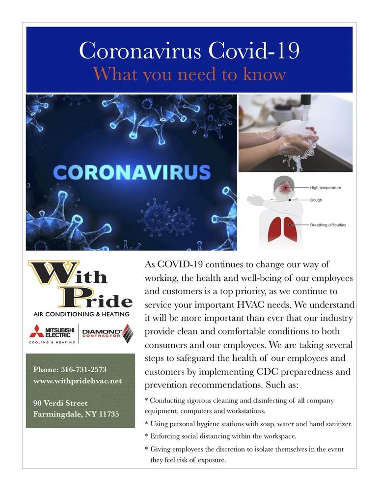 Slide of With Pride Air Conditioning & Heating