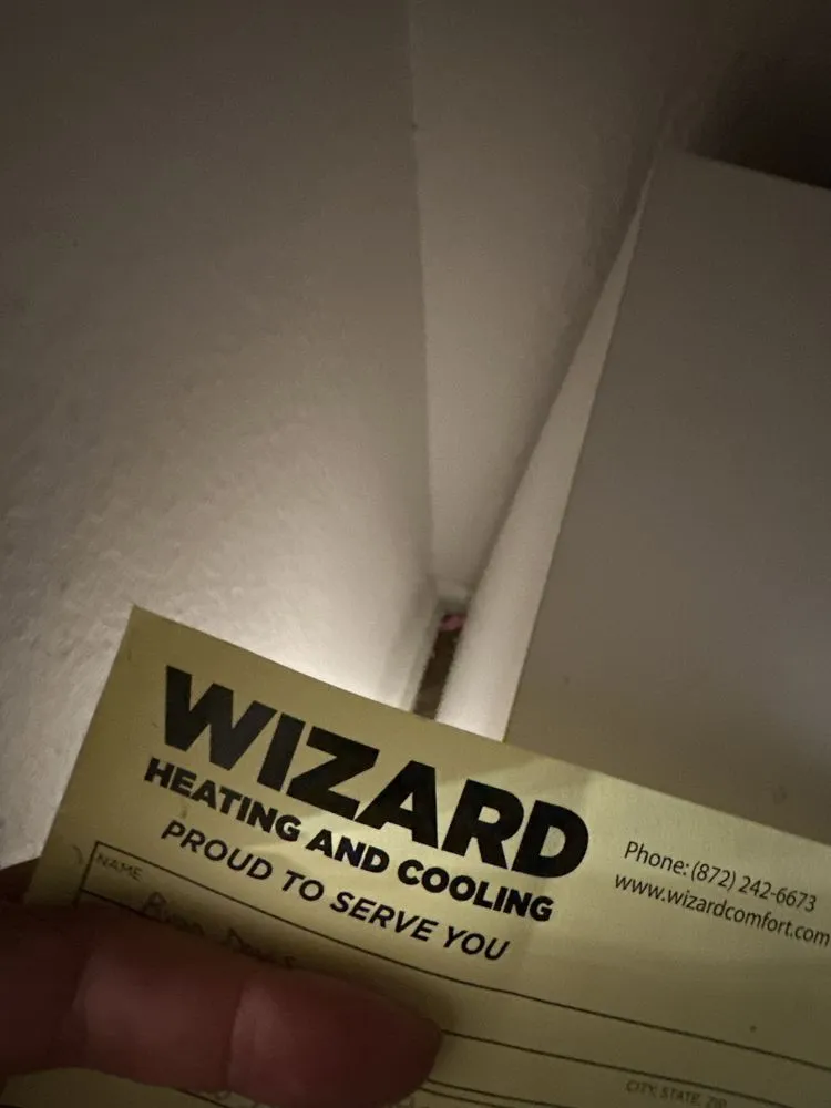 Slide of Wizard Heating & Cooling