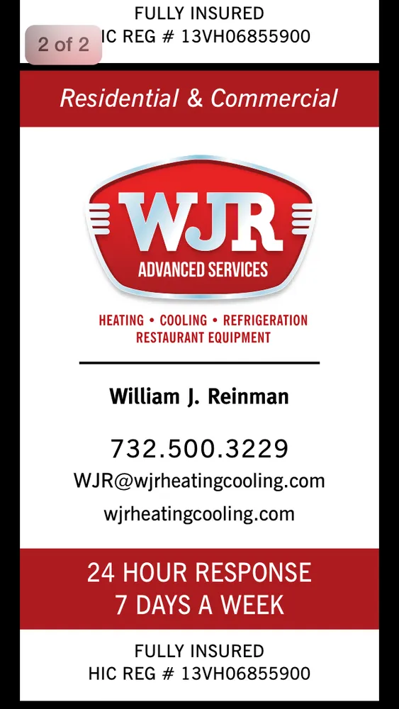 Slide of WJR Advanced Services