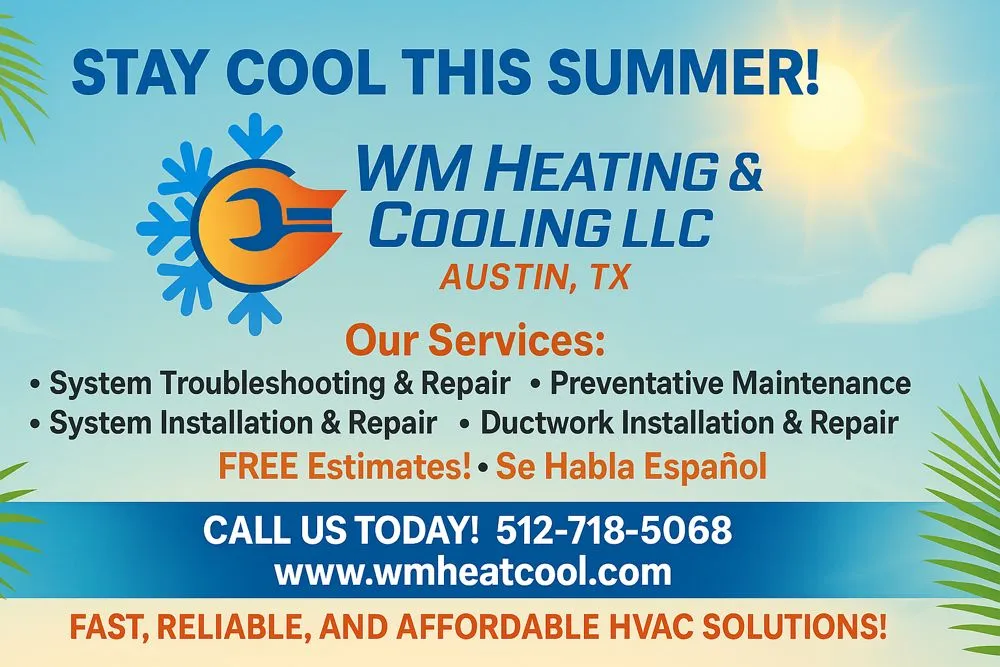 Expert heating and cooling service experts serving Dale, TX - WM Heating & Cooling