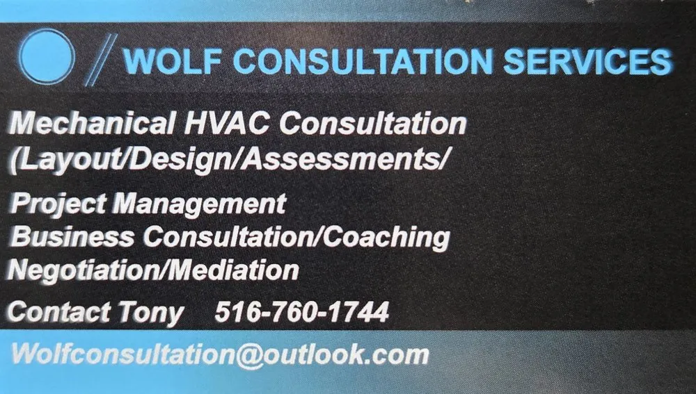 Slide of Wolf Consultation Services