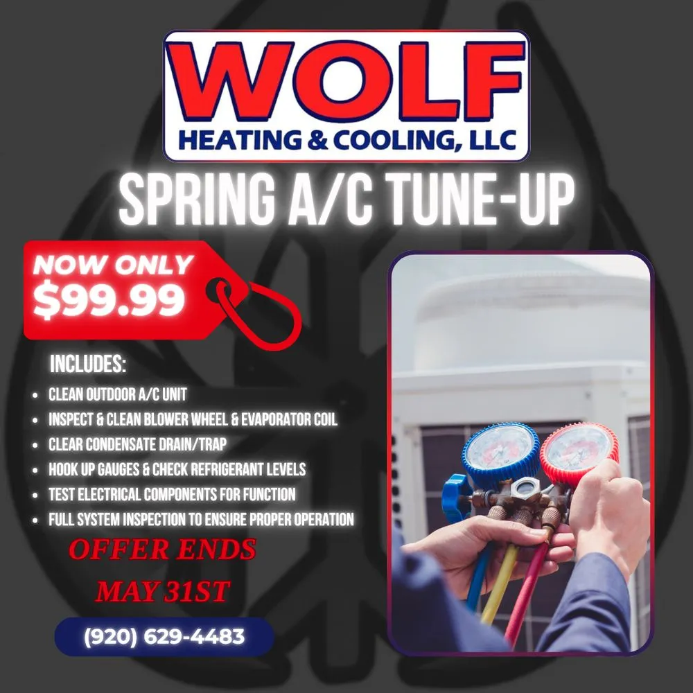 Slide of Wolf Heating & Cooling
