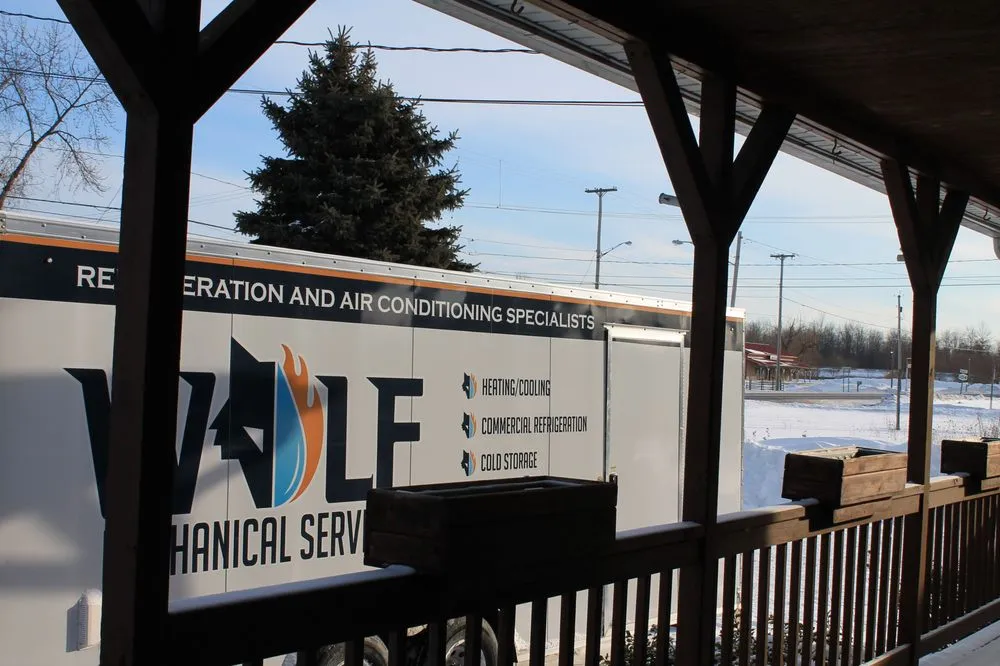 Slide of Wolf Mechanical Service