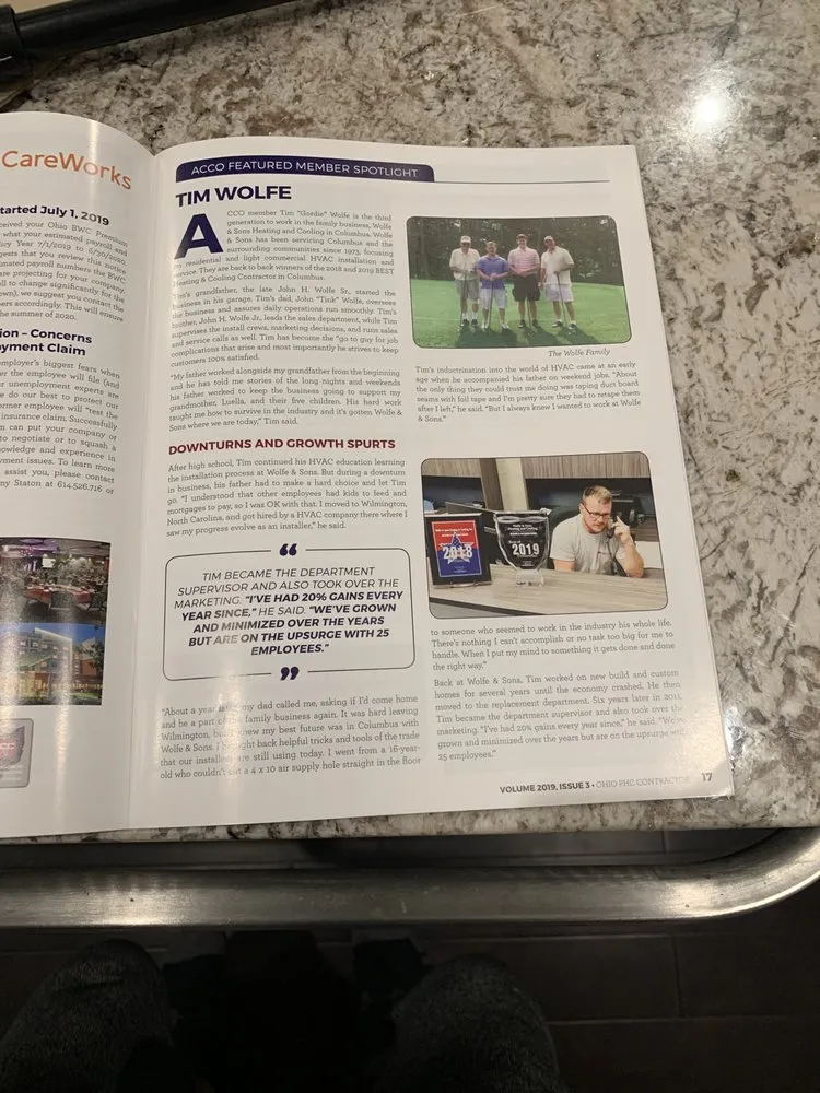 Slide of Wolfe Innovations