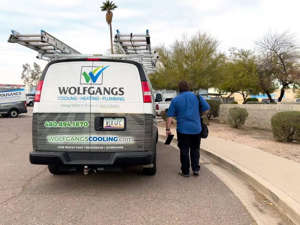 Slide of Wolfgangs Cooling, Heating & Plumbing