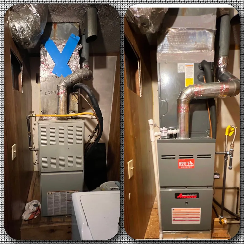 Slide of Wolf's Heating & Air Conditioning