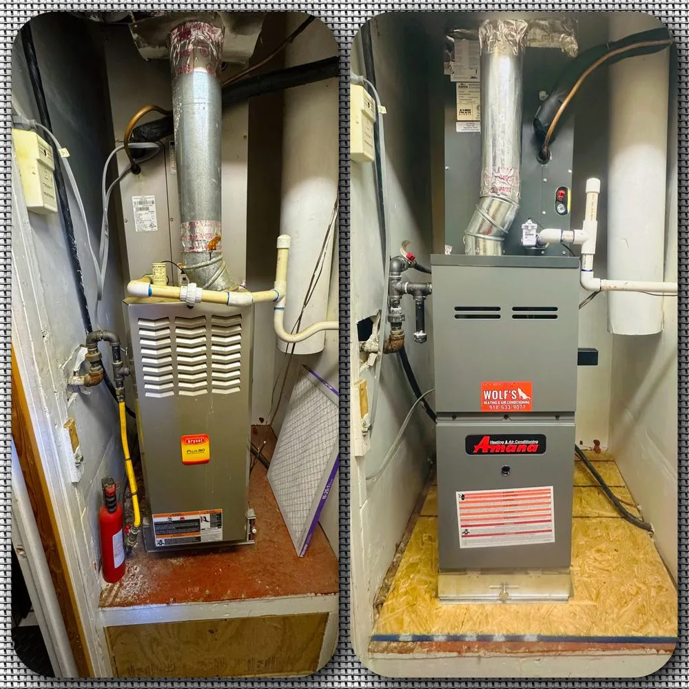 Slide of Wolf's Heating & Air Conditioning