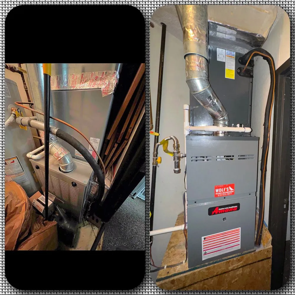 Slide of Wolf's Heating & Air Conditioning